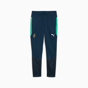 Neymar JR "BNA" Big Kids' Soccer Pants, Blue Horizon-Grassy Green, extralarge
